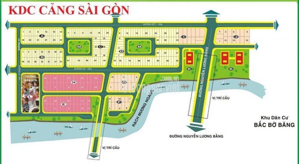 Bán biệt thự KDC Phú Xuân Cảng Sài Gòn Giá Tốt