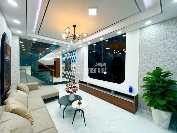 Nhà hẻm xe hơi đường Huỳnh Tấn Phát, 6 tầng, 8.88 tỷ
