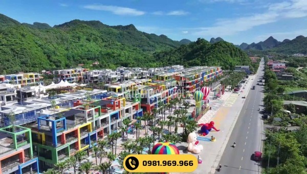 Bán căn VillaShop 5,8 tỷ trong trung tâm thành phố Thương mại, Du lịch Flamingo Golden Hill Hà