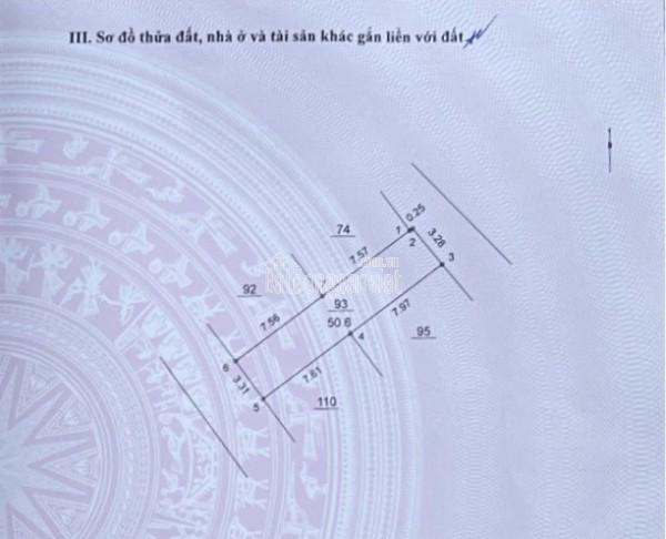 BÁN ĐẤT PHỐ VẠN PHÚC, P/LÔ Ô TÔ, VUÔNG DẸP, 60m, 7.9 tỷ