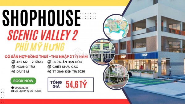 Shophouse Phú Mỹ Hưng: Mặt Tiền Kinh Doanh Đắc Địa – Sở Hữu Lâu Dài