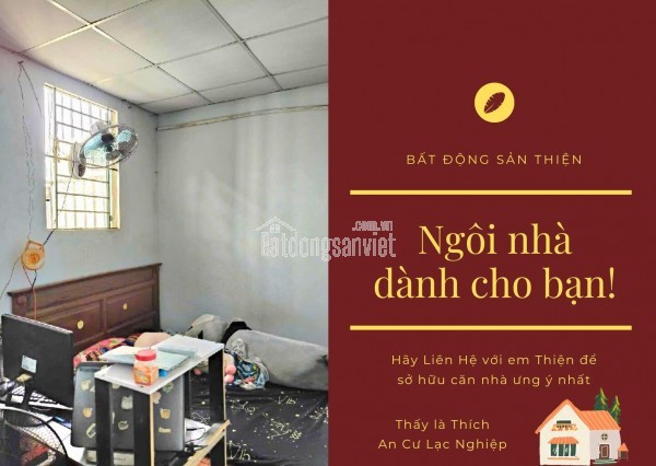 CẦN TIỀN GẤP – BÁN NHÀ 100M2, NGANG 5M, HẺM XE HƠI, HIỆP THÀNH, Q12