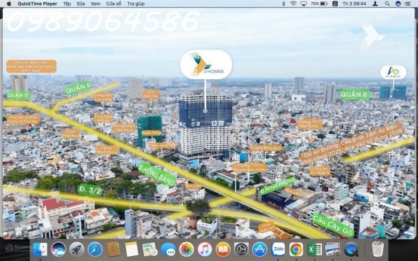 TÂM ĐIỂM KẾT NỐI - AN CƯ LÝ TƯỞNG
Bán căn hộ D-Homme, Hồng Bàng, Quận 6 Giá 5 tỷ, 70m2 tặng thẻ