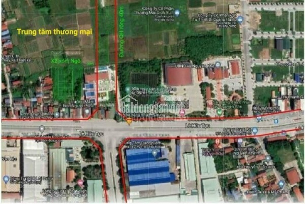 ĐẤT ĐẤU GIÁ X2 XÓM NGÕ , NGUYÊN KHÊ ( HƠN 6 TỶ )