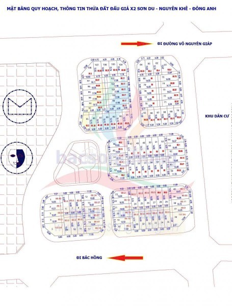 103M KHU ĐÔ THỊ NGUYÊN KHÊ , ĐÔNG ANH - GIÁ 1xxTr/1m