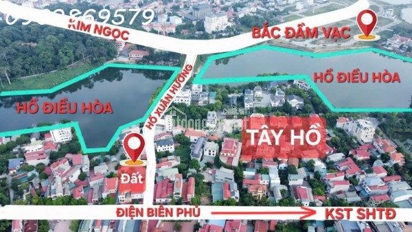 Bán Đất phố Hồ Xuân Hương, Tích Sơn, Vĩnh Yên, Vĩnh Phúc