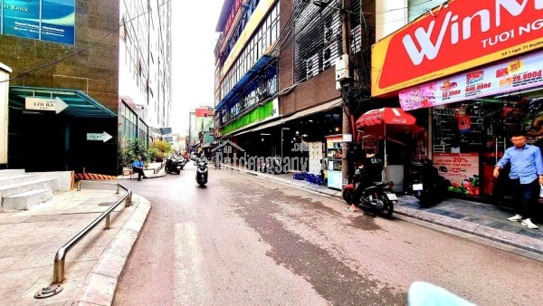 Nhà Ngõ 21 Lê Văn Lương, Ngay GOLDEN PALM, Lô Góc, 104m2 C4, MT 12.6m, Ô tô tránh, Vỉa he, Chỉ 43