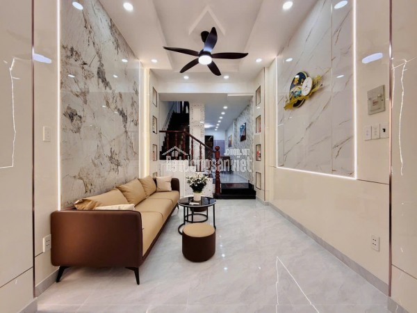 Chỉ 4.X TỶ TL! Bán nhà 46m², 3 Tầng/3P.Ngủ, HẺM XE HƠI, Lê Đức Thọ Gò Vấp!