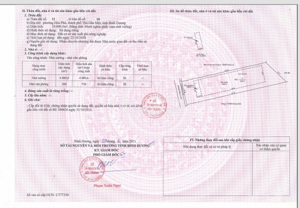 BÁN GẤP 10.000M2 ĐẤT NÔNG NGHIỆP - HÒA PHÚ, THỦ DẦU MỘT, BÌNH DƯƠNG - GIÁ CHỈ 90 TỶ - SỔ HỒNG