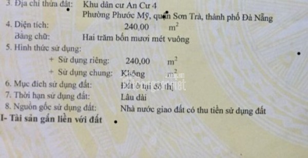 🔴💥Bán đất lô góc 2 mặt tiền đường Dương Đức Hiền và Hòa Minh 1