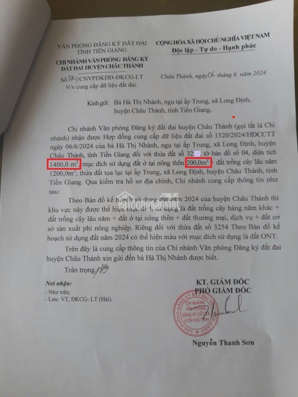 Ngộp. Bán Lô đất Mặt Tiền Quốc Lộ 1A. Gần Viện Cây Ăn Quả Miền Nam.DT 1.400m2. Giá bao rẻ 30%