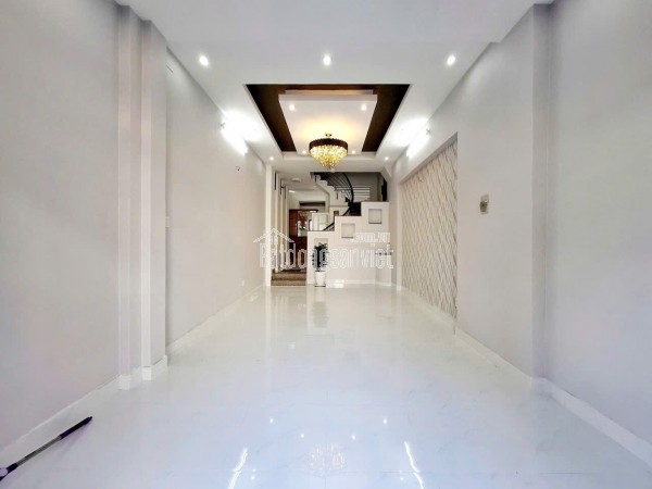 NHÀ MỚI ĐẸP 4 TẦNG - NGUYỄN CỬU ĐÀM - HẺM XE Ô TÔ ĐỖ NGÀY ĐÊM - PHÁP LÝ CHUẨN