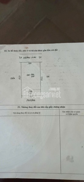CC cần bán lô đất 60m tại ninh sơn TT chúc sơn chương mỹ