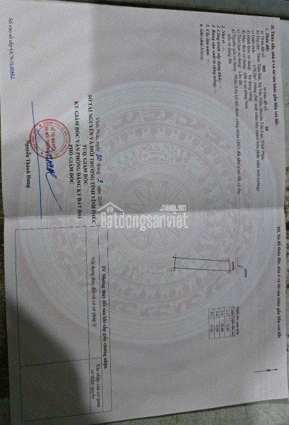 bán đất thôn tiên đài xã văn tiến huyện yên lạc tỉnh vĩnh phúc 174.5m2 giá 2,2 tỷ
