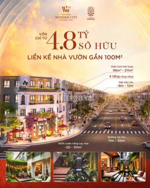 Bảng hàng mới nhất Vinhomes Wonder City - Vin Đan Phượng.