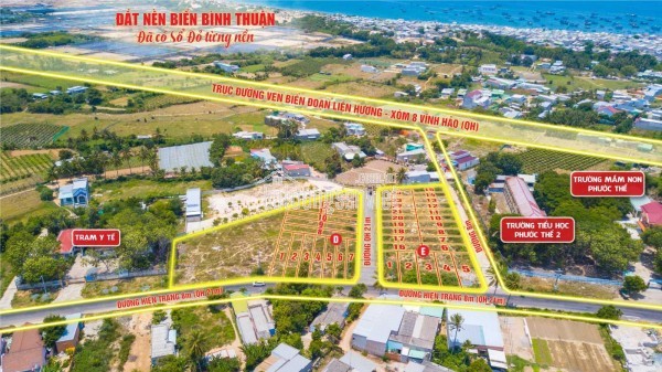 Đất nền tại Xã Phước Thể, Tuy Phong, Bình Thuận là cơ hội đầu tư tuyệt vời với nhiều ưu điểm