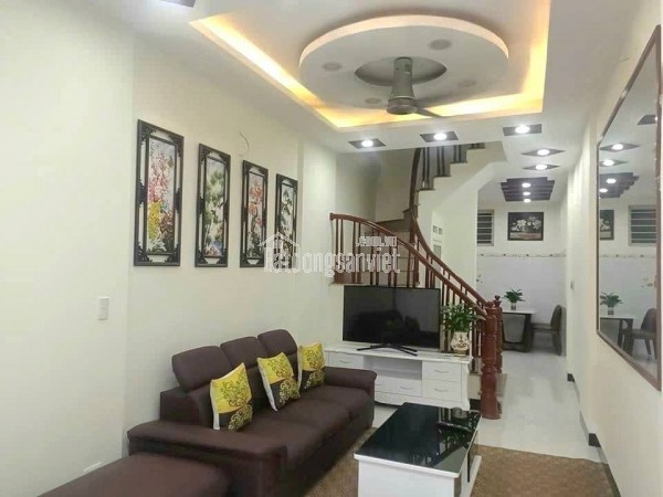 Bán nhà Đại Từ 75m2.MTx5m mặt ngõ, ô tô đỗ cửa, gần hồ