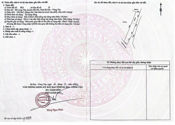 Cần bán gấp lô đất đẹp Bà Rịa – Sổ sẵn, mặt tiền đường, vị trí vàng giữa thiên nhiên!