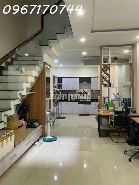 NHÀ ĐẸP HẺM 199 - KHU HIỆP THÀNH CITY Q.12, 67m2 x 4.3m x 3 TẦNG HẺM 8m, CHỈ 4,4 TỶ