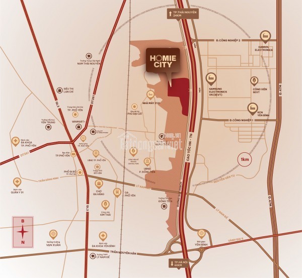 SỞ HỮU ĐẤT NỀN HOMIE CITY- VỊ TRÍ CHIẾN LƯỢC, TIỀM NĂNG TĂNG GIÁ CAO