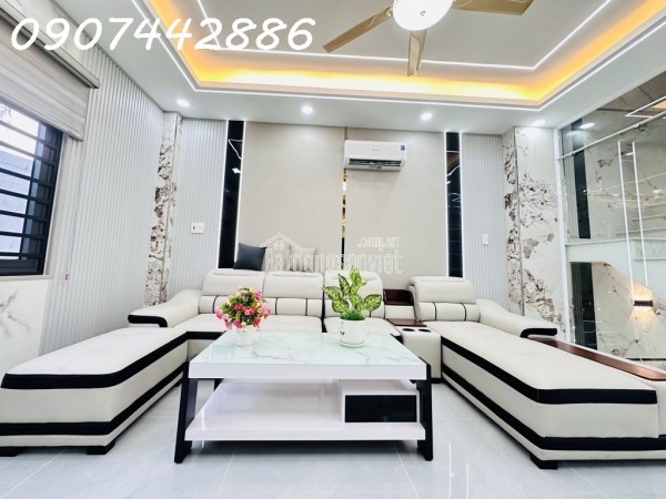 HẺM XE HƠI, NHÀ 4 TẦNG, 5 PHÒNG – TÂN CHÁNH HIỆP CHỈ NHỈNH 3 TỶ