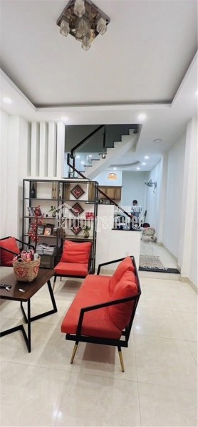 Bán Nhà Mới 1 Trệt 2 Lầu Sân Thượng 60m², Hẻm 7m Thông – An Phú Đông, Q12 – Giá Chỉ 5.5 Tỷ