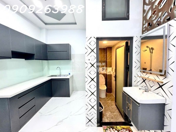BÁN NHÀ HẺM 975 NGUYỄN KIỆM, P3, GÒ VẤP – 48M² – NHÀ MỚI – HẺM XE HƠI – NHỈNH 4 TỶ