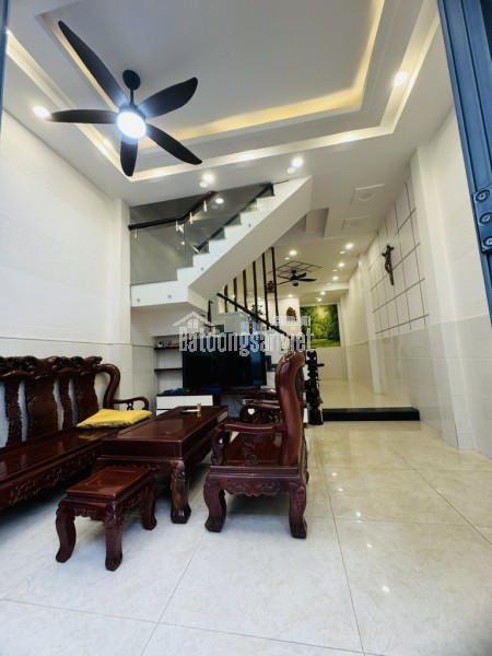 BÁN NHÀ MẶT TIỀN ĐƯỜNG 8A- KHU TÊN LỬA - BÌNH TÂN- NGAY CHỢ DA SÀ GIÁP Q6 - 8,5 TỶ
