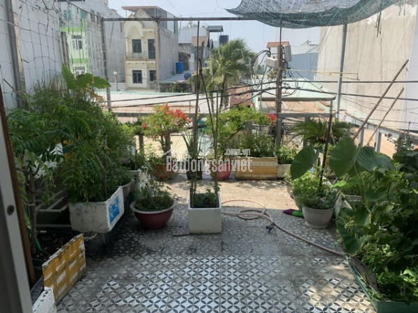 bán nhà hẻm xe hơi thạnh lộc 15, cách đường lớn hà huy giáp 50m2, phường thạnh lộc q12, nhà thông