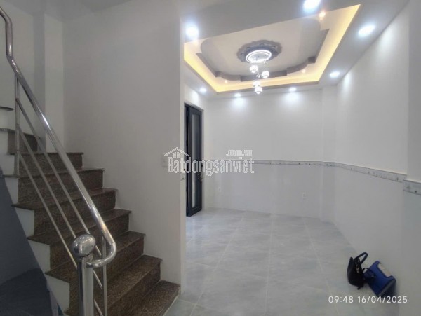 Bán nhà 2PN, 44m², 1 trệt, Q12-HCM, 38.5 tỷ, sổ hồng, đường 4m