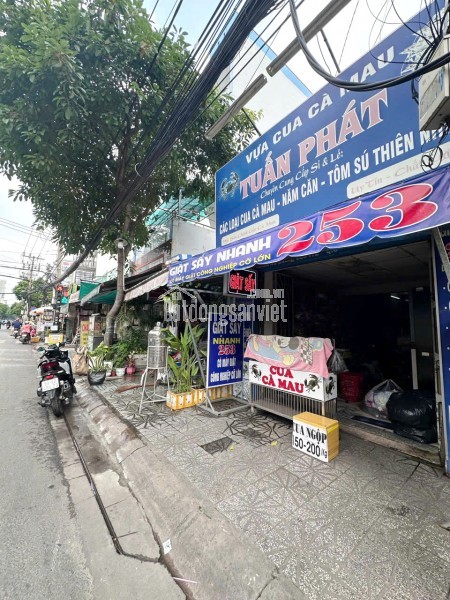 Nhà 3 tầng nở hậu sát mặt tiền Tùng Thiện Vương P12Q8. Giá 6,88 tỷ TL