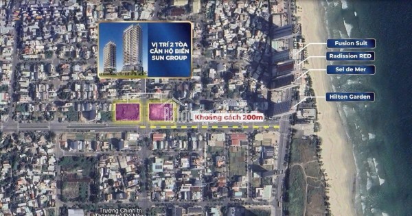 CĂN HỘ SUN SEA TOWER NGAY BIỂN PHẠM VĂN ĐỒNG ĐÀ NẴNG CHỈ 2,X TỶ