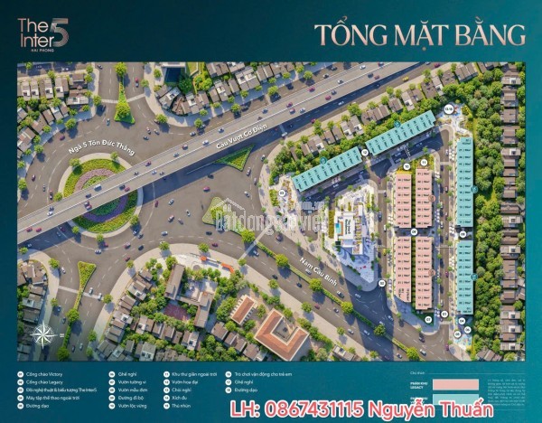 Nhà phố kinh doanh trung tâm Hải Phòng cần bán cắt lỗ.