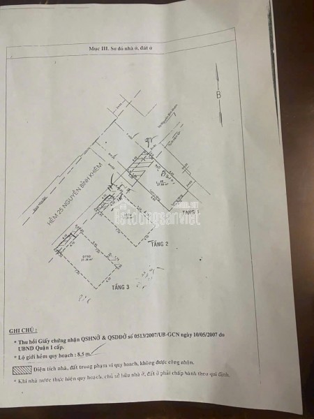 Cần bán nhà HXH đường Nguyễn Bỉnh Khiêm, P. Bến Nghé, Q.1. Diện tích 4.1m x 9m, giá chỉ 11.5 tỷ.