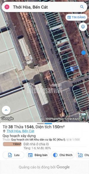 LÔ ĐẤT ĐẸP ĐỐI DIỆN KHU CN, MẶT TIỀN ĐƯỜNG LỚN RỘNG 36M