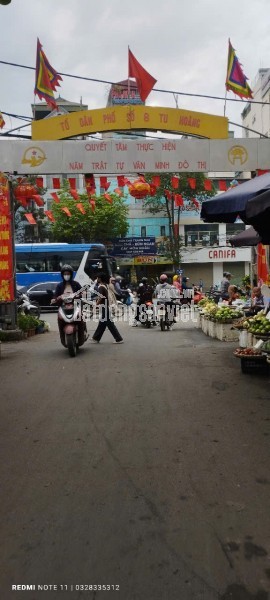 BÁN ĐẤT TẶNG NHÀ 2 TẦNG, CĂN GÓC - ÔTÔ ĐỖ CỬA, 50m RA #CHỢ_NHỔN, #Tu_Hoàng, #PHương_Canh