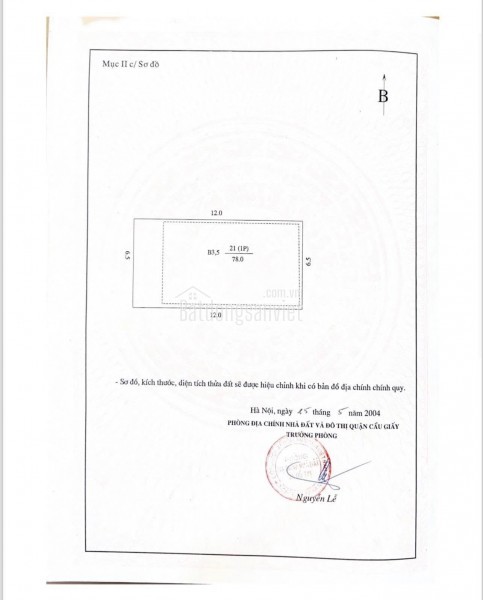 Phân Lô Trung Kính – Mạc Thái Tổ- Ôtô Vào Nhà – 2 Thoáng Trước Sau - 105M*6T
