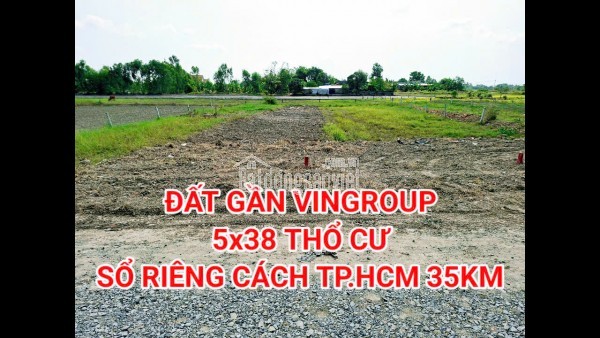 Bán đất thổ 5x38 cách DT 825 vài KM , sổ riêng