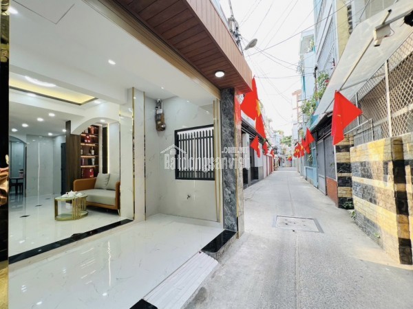 Bán nhà hẻm xe hơi Lê Văn Sỹ, Phường 11, Phú Nhuận – Smart Home hiện đại – 4 tầng BTCT – Gần 40m²