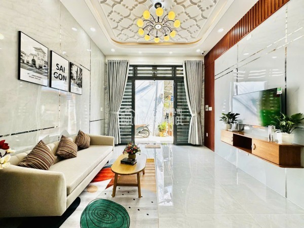 Bán nhà hẻm xe hơi Lê Văn Sỹ, Phường 11, Phú Nhuận – Smart Home hiện đại – 4 tầng BTCT – Gần 40m²