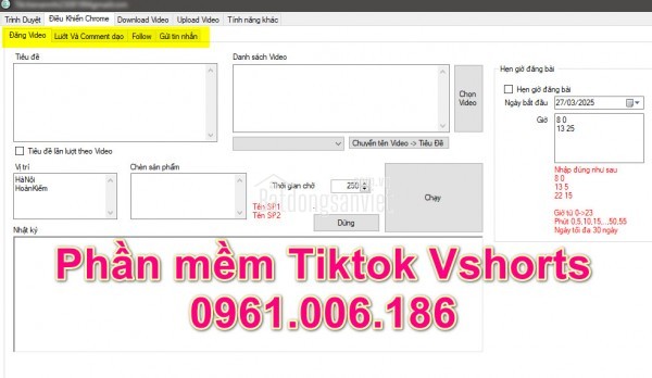 Phần Mềm VShorts – Giải Pháp Tự Động Hóa TikTok Toàn Diện, An Toàn Và Hiệu Quả