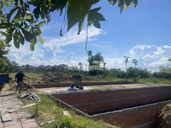 Bán đất mặt tiền đường Lê Hồng Phong nối dài trục 13,5m, khu Lâm Sa - Tu Lễ - Tp.Hội An