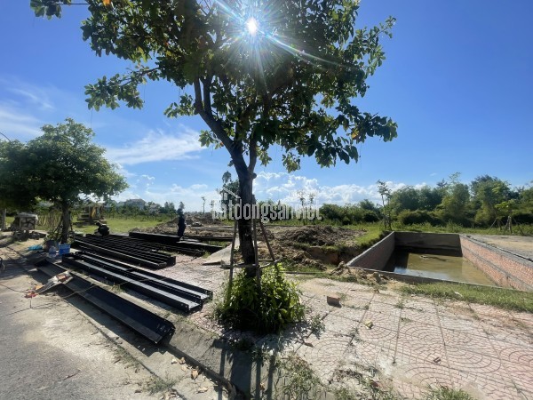 Bán đất mặt tiền đường Lê Hồng Phong nối dài trục 13,5m, khu Lâm Sa - Tu Lễ - Tp.Hội An