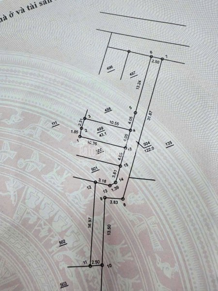 CẦN BÁN LÔ ĐẤT TẠI QUẾ SƠN - TÂN ƯỚC - THANH OAI