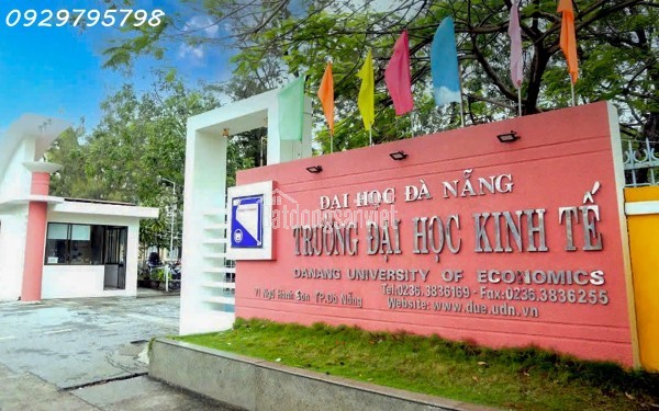 BÁN NHÀ MẶT TIỀN 2 TẦNG ĐƯỜNG HOÀI THANH CẠNH CHỢ BẮC MỸ AN, ĐẠI HỌC KINH TẾ ĐÀ NẴNG