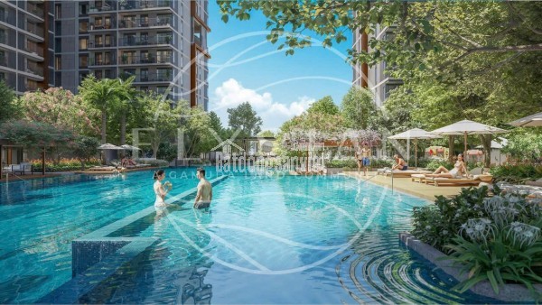 Chuyển Nhượng Nhanh Cho Con Du Học CH 2PN, 3PN: 2ty.3ty Elysian Gamuda Land
