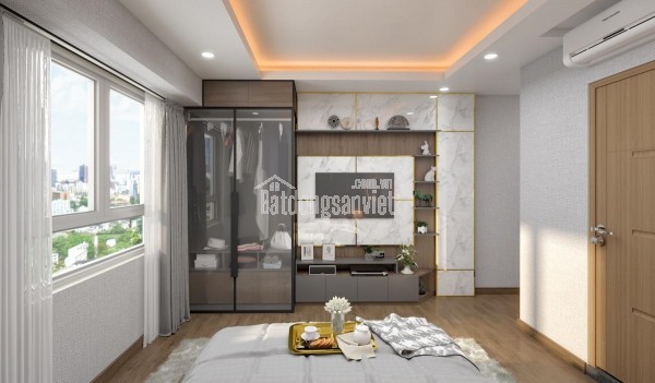 Căn Hộ Cosmo City Mặt Tiền Đường Nguyễn Thị Thập Quận 7 Giá 2.8ty 2PN.