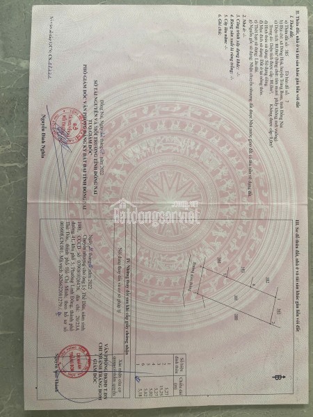 Cần bán lô đất ngay khu dân cư tam Phước , Biên hòa