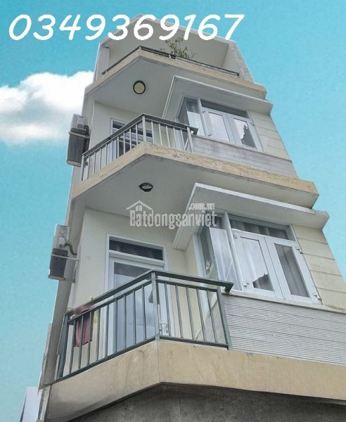 BÁN NHÀ 4 TẦNG TÂN HÒA ĐÔNG Q6 SÁT COOPMART - 5.9 TỶ