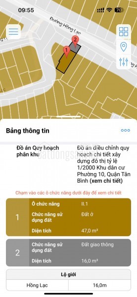 BÁN NHÀ 2 MẶT TIỀN – HỒNG LẠC, PHƯỜNG 10, QUẬN TÂN BÌNH
